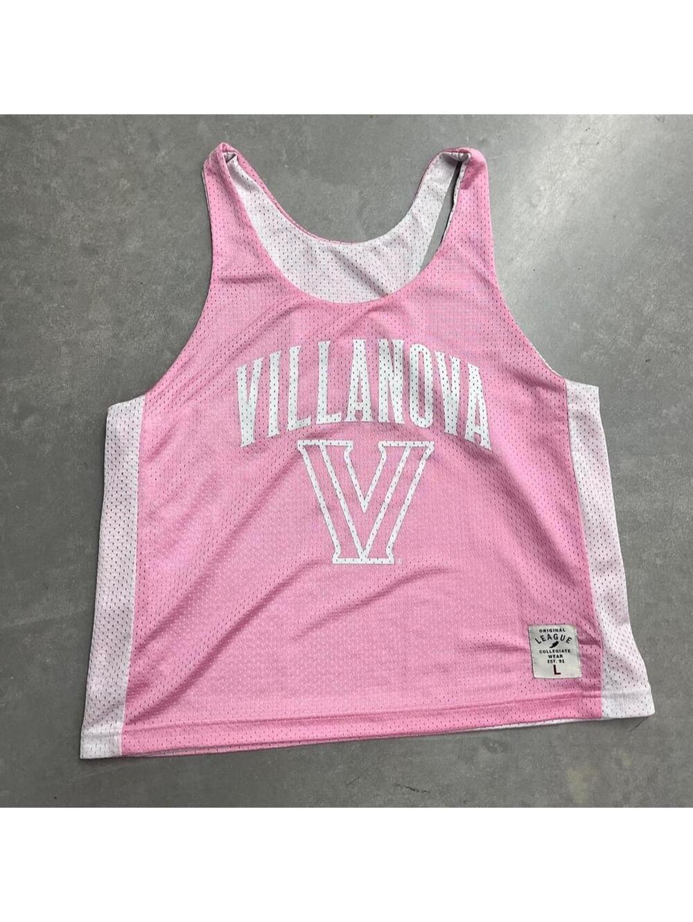 2000s Women's Villanova University League 91 Basketball Workout Jersey Large